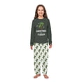 thumbnail image 4 of Matching Family Christmas Pajamas Set With Christmas in Florida Tropical Palm Tree Design, Size NB - Men 6XL, 4 of 7