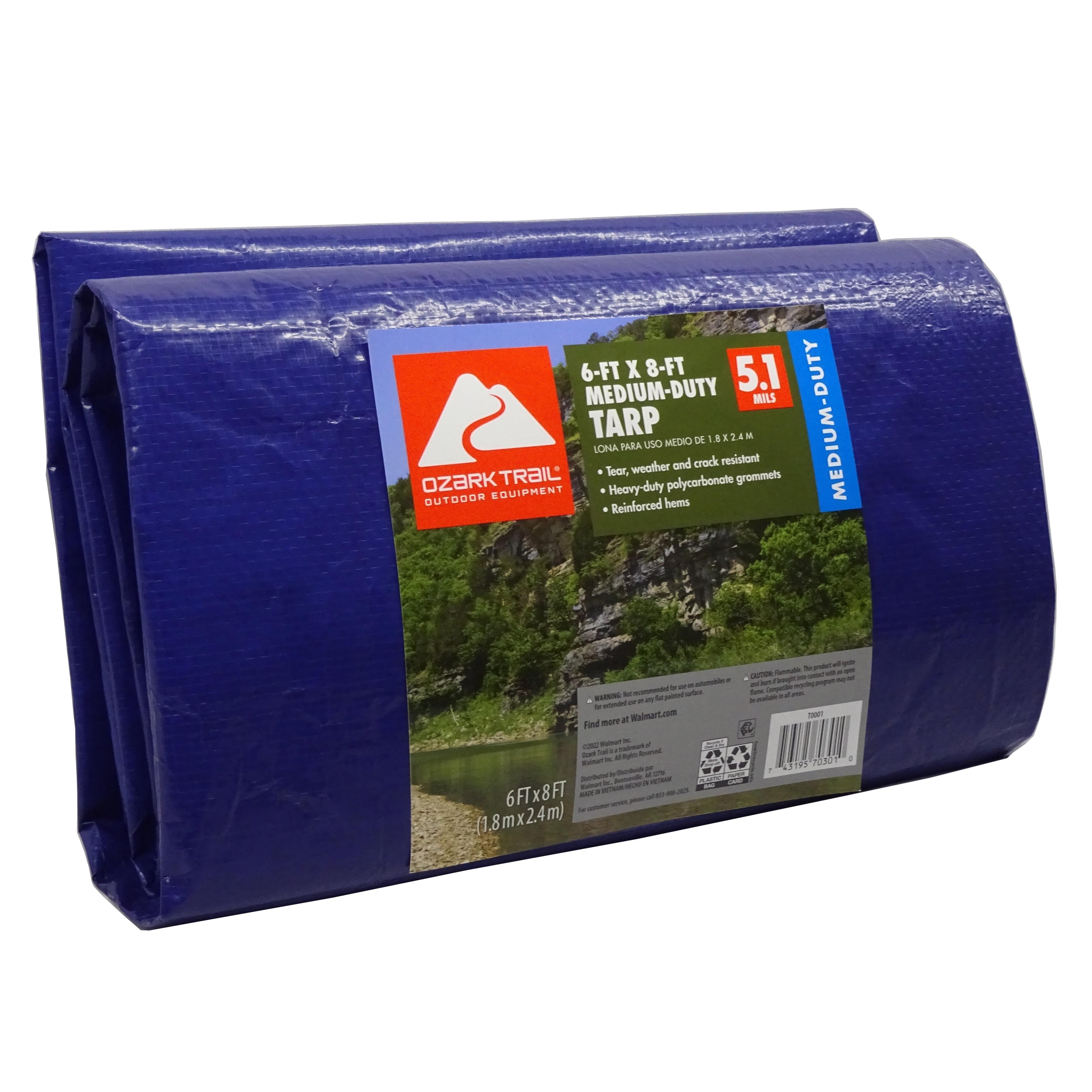 【4点セット】TARP to TARP WANTKEY CAMP Waterproof Tarp for 4-Sided Popup Tent with 6ft Panels