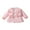 Pink, variant on Coduop Toddler Baby Girls Dress Set Floral Buttons Cardigan Coat Sleeveless A-Line Dress Suit