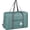 Denim Green(Shoulder Strap), variant on For Spirit Airlines Personal Item Bag 18x14x8,Travel Duffel Bag with Shoulder Strap,Underseat Foldable Carry-on Luggage for Men Women,Black Bags