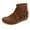 Brown, variant on Western Ladies Boots Ankle Blue Fall Cowboy Fringe Faux Leather Boots Women's Shoes 36