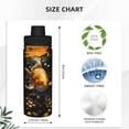 thumbnail image 3 of Haiem Golden Koi And Treasure Printed Sports Insulated Kettle 18oz stainless steel kettle Leak-proof Water Bottle,Double-wall Insulated Bottle for Travel,Sports,Fitness, 3 of 7