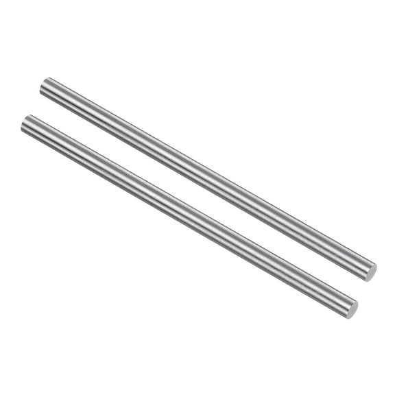 Uxcell Round Metal Rods 5.5mm x 100mm High Speed Steel (HSS) Lathe Bar Stock Tool 2 Pieces