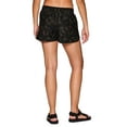 thumbnail image 2 of Avalanche Women's Tropical Print Silky Stretch Woven Walking Short With Inner Brief, 2 of 5