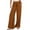 #2-Khaki, variant on Pntutb Fashion Womens Elastic Loose Pants Casual Solid Color Straight Wide Leg Trousers Pants