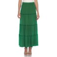 thumbnail image 1 of White Mark Jupe Longue Taille Haute pour Femmes, 1 of 5