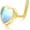 moonstone, variant on 14K Real Solid Gold Nose Stud for Women, Heart Created Moonstone/Opal Nose Stud Rings in 20 Gauge (0.8mm) Fine Piercing Jewelry Gifts for Mother Grandma Wife Her