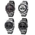 thumbnail image 4 of Reloj de pulsera de acero inoxidable 3ATM resistente al agua para hombres NAVIFORCE Negro, 4 of 6