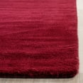 thumbnail image 5 of SAFAVIEH Himalaya Rachelle Solid Wool Area Rug, Red, 8' x 10', 5 of 10