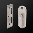 thumbnail image 5 of 90 Degree Flip Stainless Steel Sliding Door Lock Latch Cam Lock Curved Door Buckle, 5 of 5