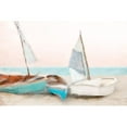 thumbnail image 3 of Allen, Kimberly 24x17 Black Modern Framed Museum Art Print Titled - Shore Boats, 3 of 5