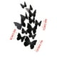 thumbnail image 3 of Calcomanías de pared de mariposas negras | Vinilos removibles e impermeables para decoración del hogar, jardín, balcón y exteriores, 3 of 9