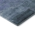 thumbnail image 3 of Addison Rugs Mayfield Premium Machine Washable Transitional Stripes Denim Round Rug, 8' x 8', 3 of 5