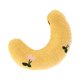 thumbnail image 5 of Almohada para el cuello de tu mascota, adorable cojín de entrenamiento en forma de U, patrón bordado suave Amarillo, 5 of 9