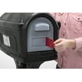 thumbnail image 3 of Simplay3 Dig Free Easy Up Classic Plastic Mailbox, Black, Rust Resistant, 3 of 8