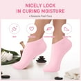 thumbnail image 6 of Monebena 5 Pairs Silicone Socks for Women, Silicone moisturizing Socks for Dry Cracked Feet Woman, Silicone Foot Socks for Soft Foot Care, Skin Color, 6 of 14
