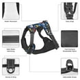 thumbnail image 6 of Junzan Animals Rescue Team Pattern Dog Harness - Lightweight,Soft,Adjustable Small Harness And Leash Set-Large, 6 of 9