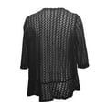 thumbnail image 6 of ZSQDM Women's Autumn Patterned Lace Hollow Lace Sleeved Cardigan Sheer Cardigans for Women Summer Sweater for Women Crewneck Soft Loose Fit Basic Knit Sweaters Top Outfits Mens Sweaters（Xxl）, 6 of 6