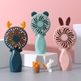 thumbnail image 2 of Leadrop Freestanding Portable Fan Universal ABS Noise-free USB Rechargeable Mini Fan for Home, 2 of 11