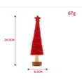 thumbnail image 3 of Fiudx Adornos Navideños de Escritorio, Diseño Artesanal de Fieltro de Lana, Figuras de Reno Originales, Decoración Navideña para El Hogar, Repisa o Estante, Juego de 8 Piezas, Fácil de Instalar., 3 of 3
