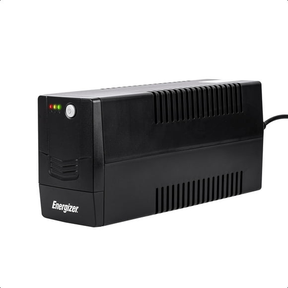 No Break UPS ENERGIZER 600VA 360W con Pantalla LED, 6 Contactos y USB