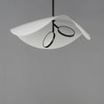 thumbnail image 3 of E24966-WTBK-ET2 Lighting-Carmen - 14W 2 LED Pendant-10 Inches Tall and 24 Inches Wide-Black Finish, 3 of 4