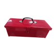 thumbnail image 1 of Caja de herramientas de hierro, caja de herramientas pequeña, mango ergonómico, almacenamiento de hardware, portátil, multifunción, fácil acceso, orga, 1 of 8