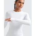thumbnail image 5 of CRZ YOGA Womens Cloudweight Long Sleeve Workout Tops Lightweight Athletic Basic T-shirts, 5 of 5