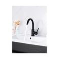 thumbnail image 4 of Elegant Lighting Louis Single Hole Single Handle Bathroom Faucet In Matte Black, 4 of 10