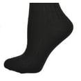 thumbnail image 5 of Sierra Socks Classic Cable Knit Acrylic Knee High Socks, Pack of 2, for Female, Black, for Women, 5 of 7