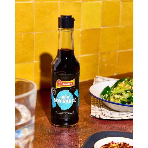 Amoy Soy Sauce Light 150ml, British Import (Pack of 2)