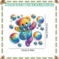 thumbnail image 4 of Acrílico Forma Especial Colorido Oso 5D DIY Diamante Pintura Puntos, 4 of 7