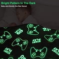 thumbnail image 3 of Controlador de juegos Blanket Jekeno Glow in The Dark, 60 x 80 cm, 3 of 6
