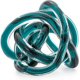 thumbnail image 1 of Glass Dcor Ball, 4.5-inch Diameter, Teal, 1 of 3