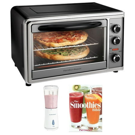 Hamilton Beach Countertop Oven with Convection and Rotisserie - Silver ...