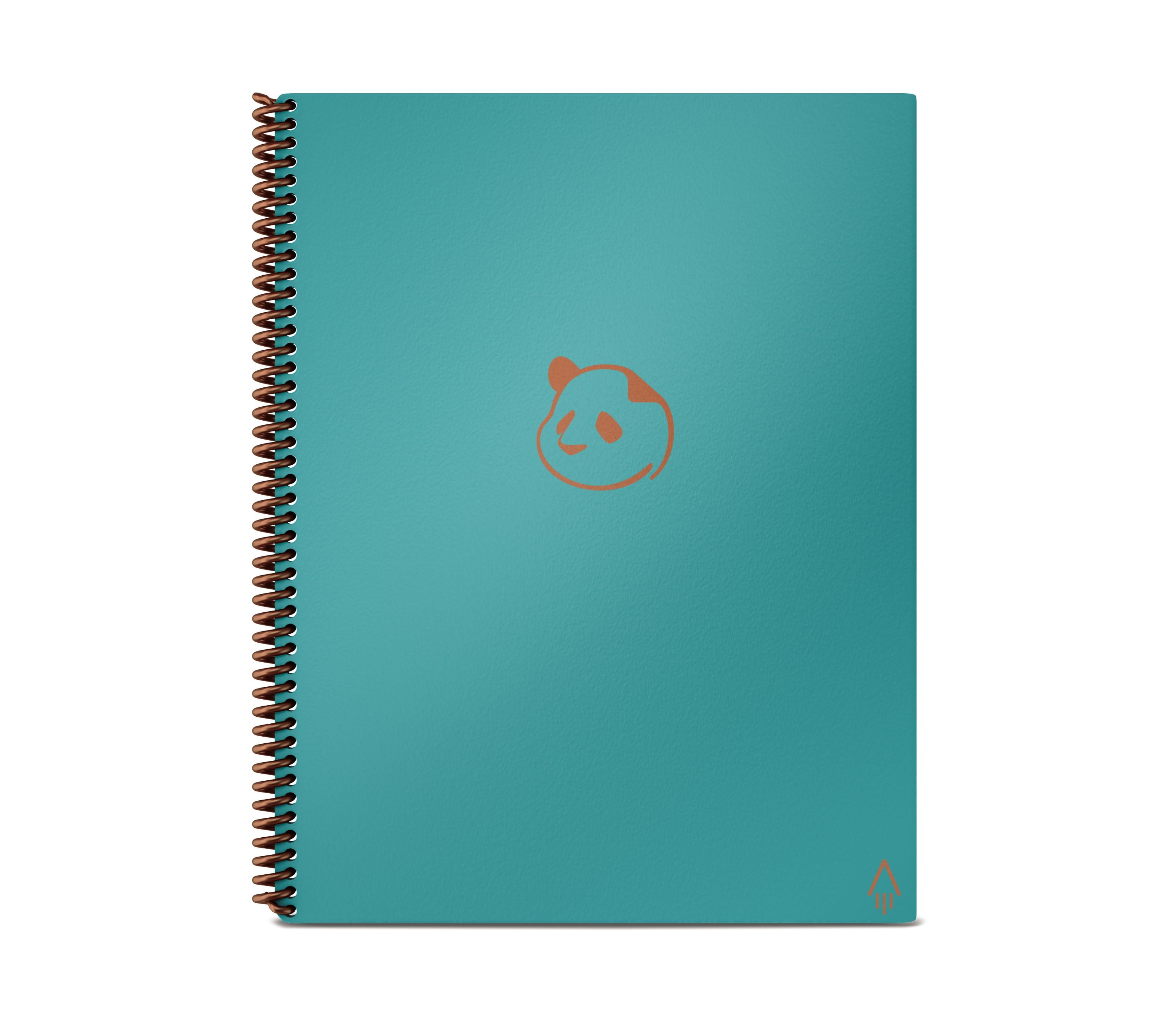 Notebook with 1 Frixion Pen 8.5 x 11 Inch Neptune Teal Cover Letter Size - Letter 