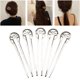 thumbnail image 5 of Palillos de pelo Sunnimix U Forma Decorativa 5 Unids, 5 of 8