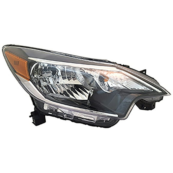 New Right Halogen Headlight Compatible With Nissan Versa Note Sl Hatchback 4 Door 1.6L 2017 By Part Number 26010-9Me0A