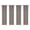 KhakiLinen, variant on 100% Blackout Curtains,Linen Texture,Suitable for Bedroom And Living Room,Grommet Top,Set of 4, 54" W x 63" L