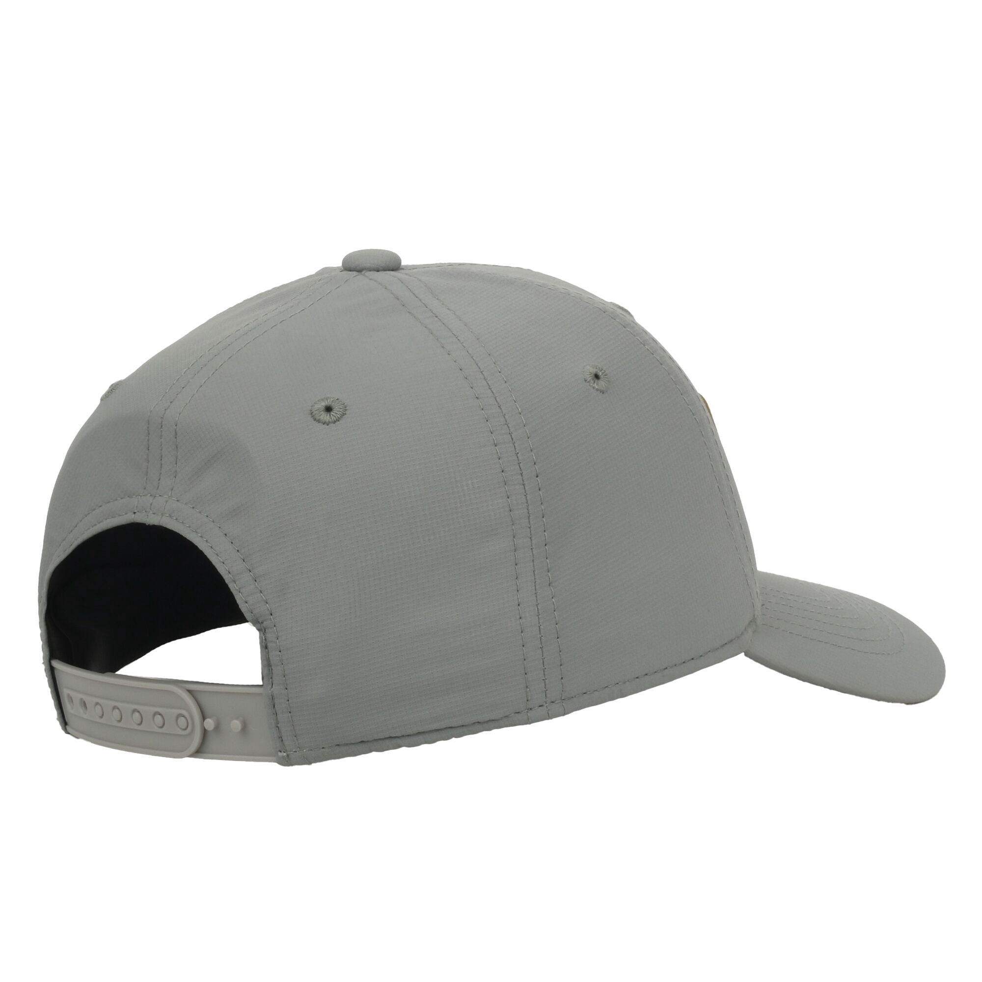 Federal Ammunition Structured 6-Panel Snapback Hat – Embroidered Patch Logo Cap, Grey, One Size