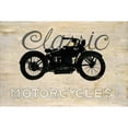 thumbnail image 3 of Fisk, Arnie 14x11 Black Modern Framed Museum Art Print Titled - Classic Motorcycle, 3 of 5