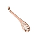 thumbnail image 4 of Cuchara de esferificación, cucharas ranuradas pequeñas, cuchara perforada con estilo moderno de mango corto de acero inoxidable, cucharas ranuradas Soledad Cuchara de esferificación, 4 of 10