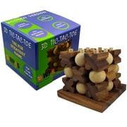 Tic-Tac-Toe 3D - Strategy Wooden Game