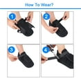 thumbnail image 6 of Closed Toe Medical Walking Shoe - Lightweight Broken Toe Cast Boot, Fractured Foot Brace for Metatarsal Stress Fracture, Post-op Bunion, Hammertoe Surgery Recovery - For Men or Women, 6 of 9
