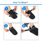 Winter Closed Post Op Shoe - Fracture Medical Walking Shoes for Women & Men - Orthopedic Recovery Shoe Brace