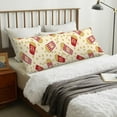 thumbnail image 6 of Naloa Cartoon Popcorn Super Soft 20x60 Body Pillow Case,Long Side Hidden Zipper（PILLOWS ARE NOT INCLUDED）, 6 of 6