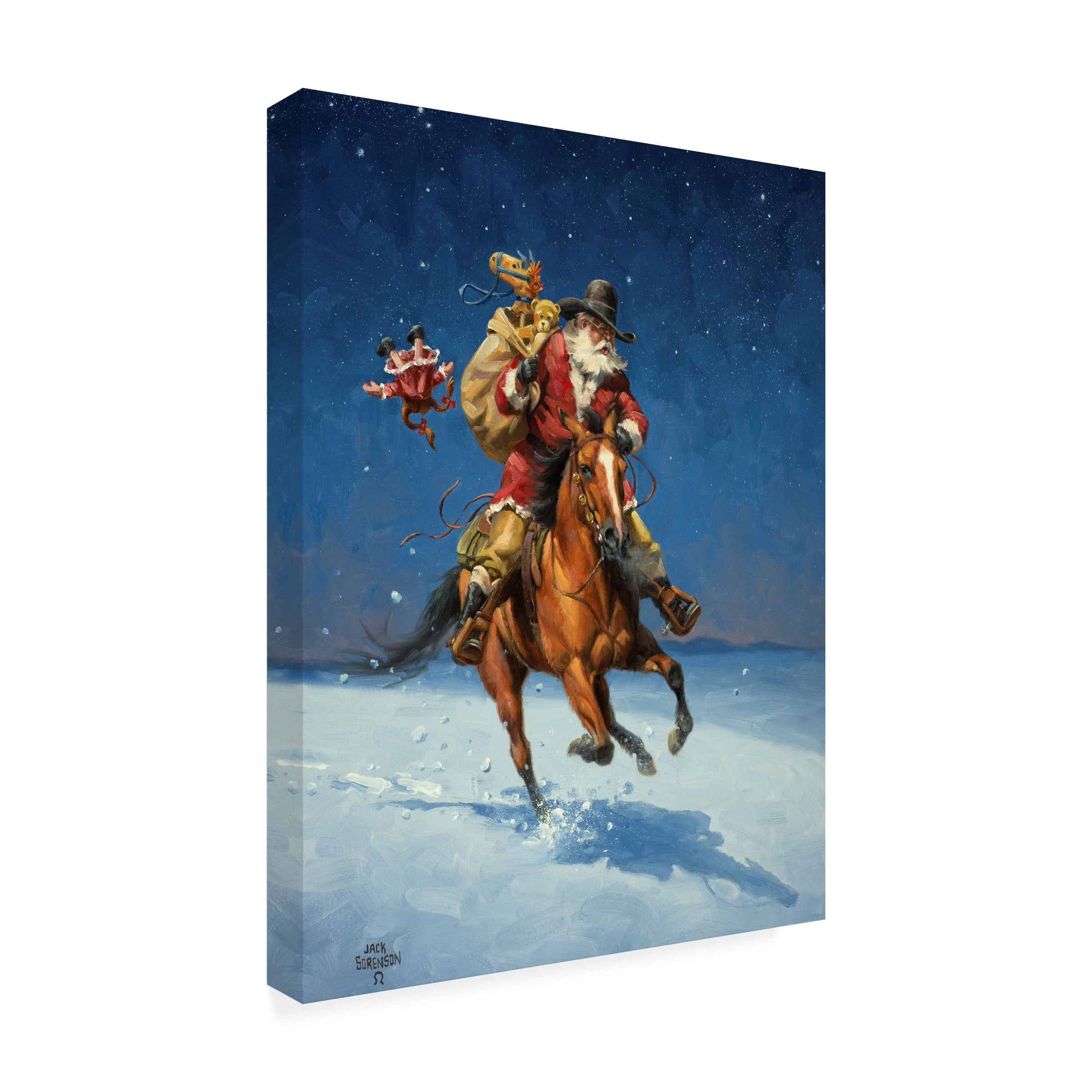 Jack Sorenson 'Midnight Rider' Canvas Art