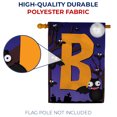 thumbnail image 4 of America Forever Monogram Halloween Bat House Flag 28 x 40 inches Letter B Double Sided Large Flags for Outside, Holiday Party Yard Outdoor Halloween Horror Nights Flag, 4 of 7