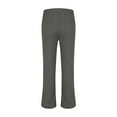 thumbnail image 4 of Nskgu Girls Dressy Bell Bottom School Uniform Pants Flared Pants for Kids Size 5-15 Years, 4 of 6