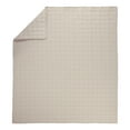 thumbnail image 5 of Allswell Cotton Linen Blend Quilt Set, Cream Glaze, Full/Queen, 5 of 7